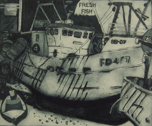 In Mevagissey Harbour